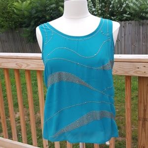 Studded sleeveless top (PS)