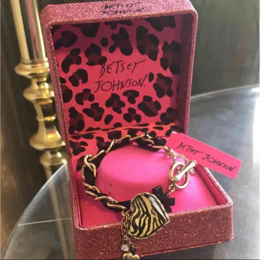 Betsey Johnson Charm Bracelet