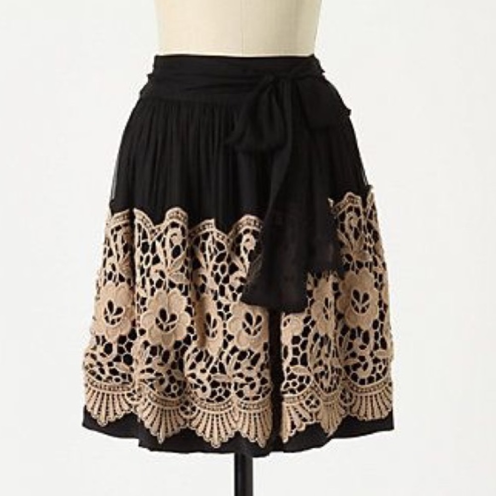 Anthropologie Darjeeling Skirt