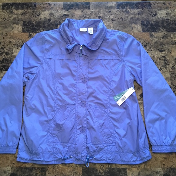 WiNdBreAker zipPeRed wiTh bUtt0ns WaTer reSiStaNt - Picture 2 of 4