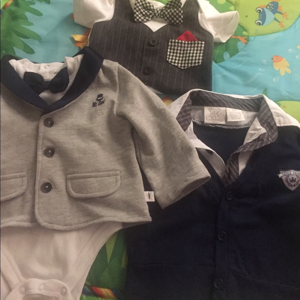 Baby Boy Formal Bundle 3m