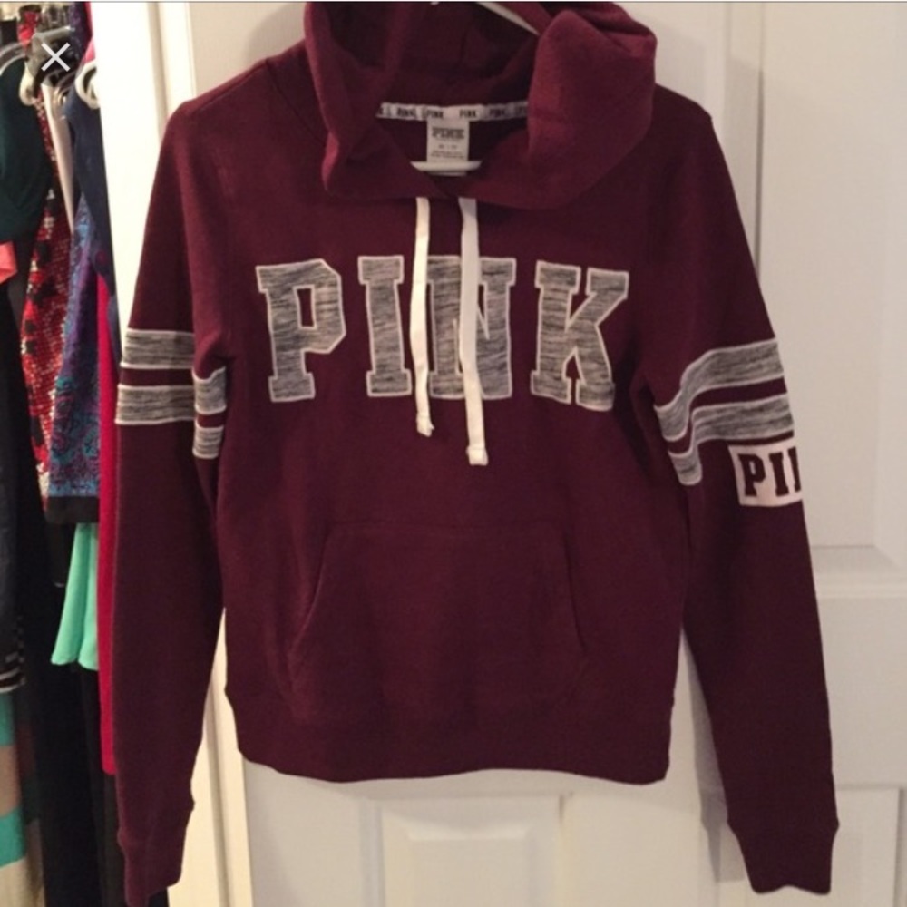 Vs burgundy hoodie