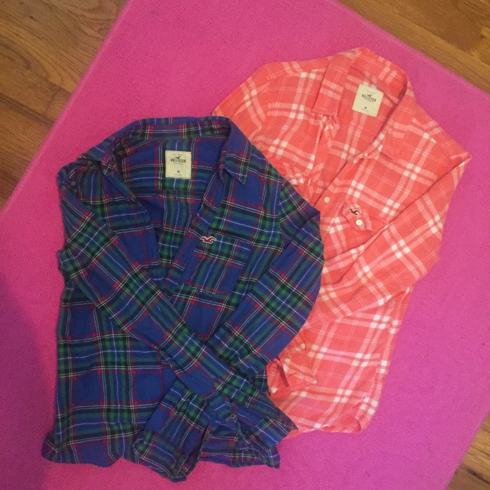 SOLD ❄️HOLLISTER FLANEL BUNDLE❄️