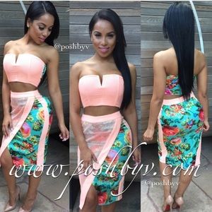 💗2pc Floral set💗