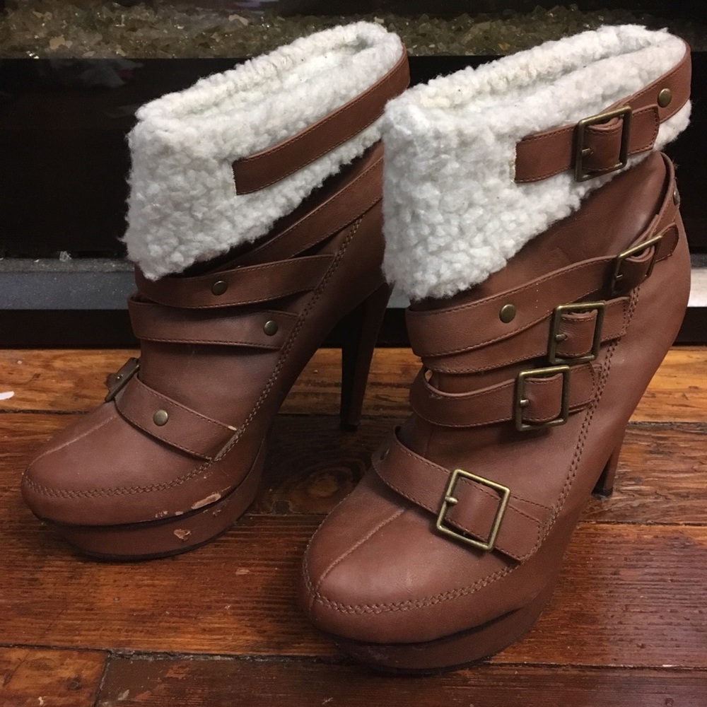 Michael Antonio Brown Ankle Boots