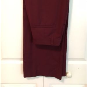 BB Dakota Giovanna Wide Leg Burgundy Pants