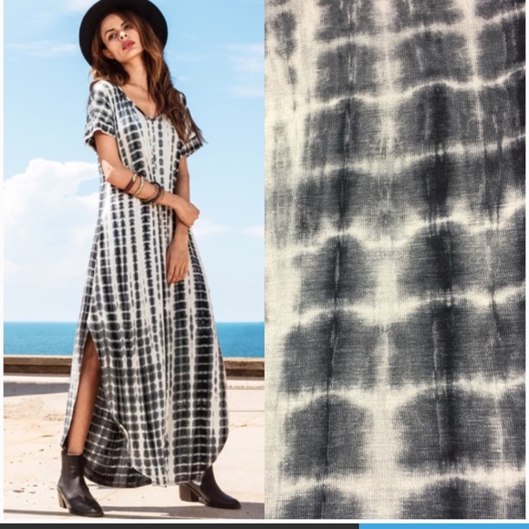 Dresses & Skirts - Black rye dye maxi dress repost bought to big