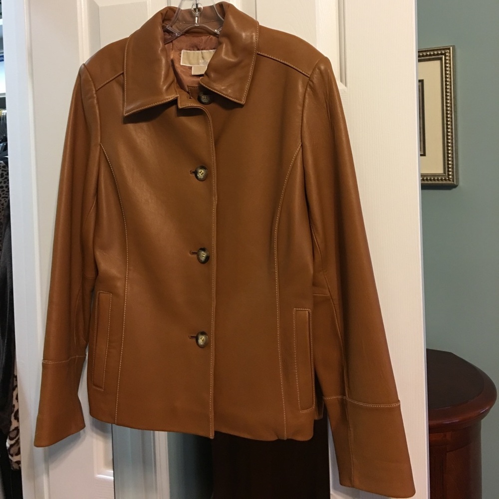 Michael Kors Leather Jacket
