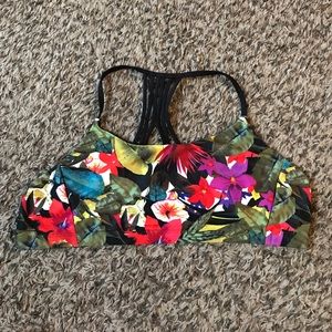 Floral Sports Bra NEVER WORN