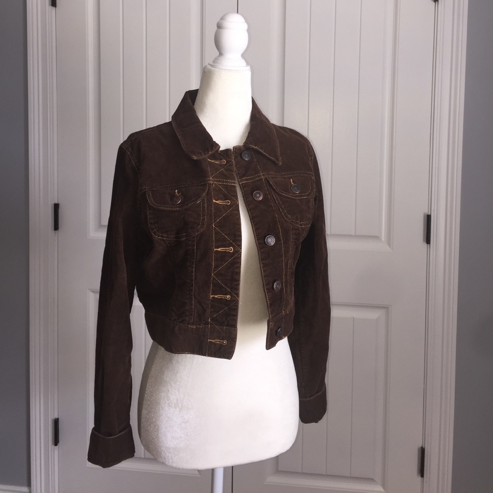 Brown corduroy jacket