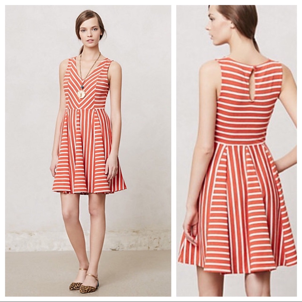 Anthro Saturday/Sunday Striped Day Dress