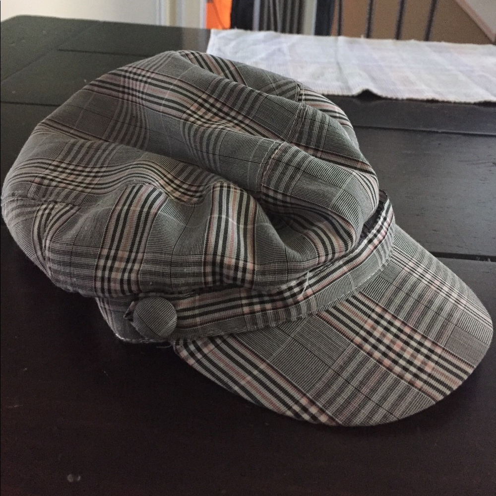 Cute plaid hat