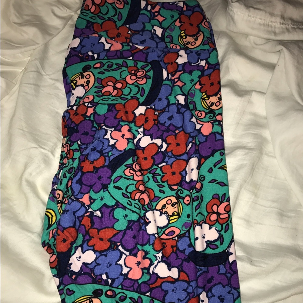 LULAROE Russian Nesting Dolls TC leggings