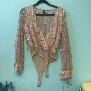 Sequin bodysuit
