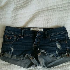 Hollister jean shorts