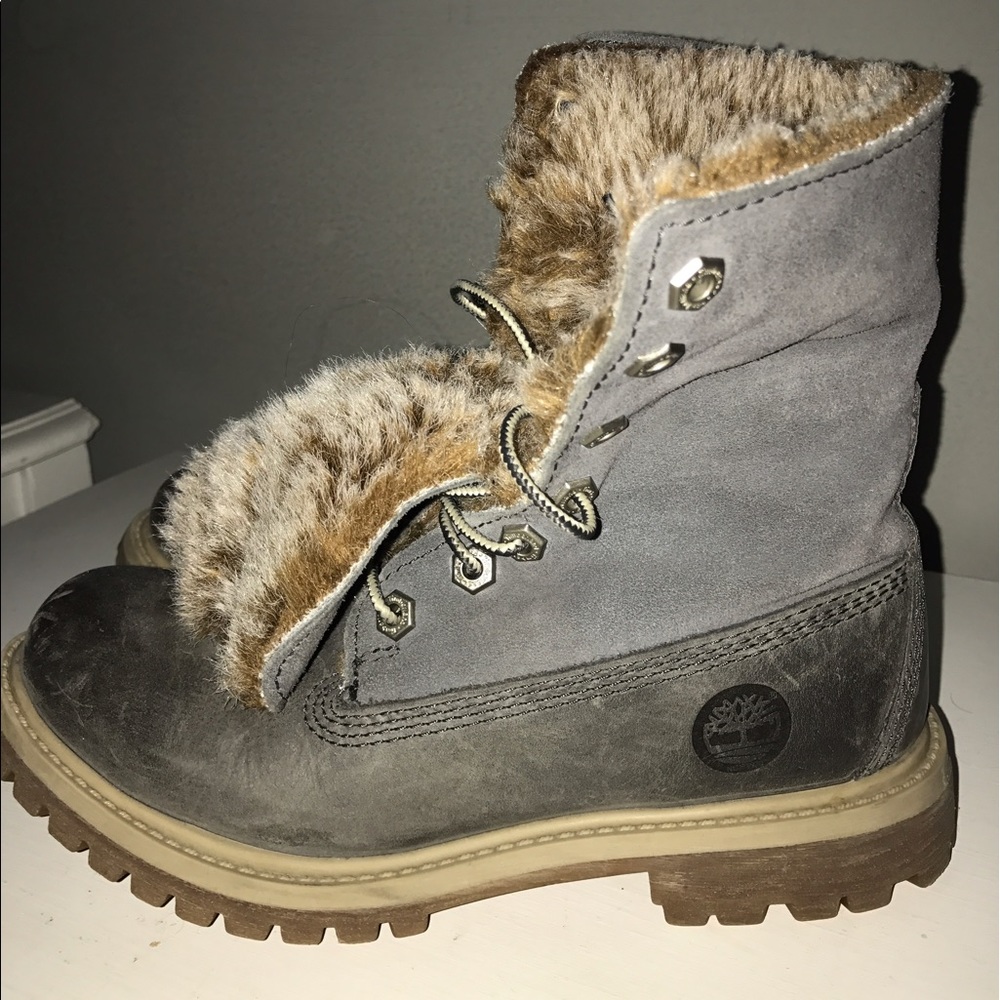 Timberland Furry Boots