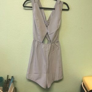 Light blue romper