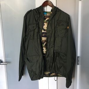Enjoi Green windbreaker