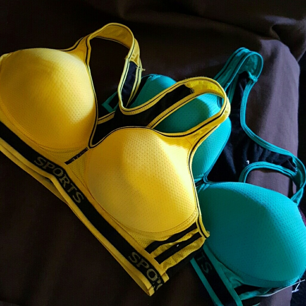 Two NWT 36B sports bras