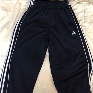Adidas track pants. Blue men's size medium
