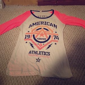 Affliction 3/4 sleeve T-shirt