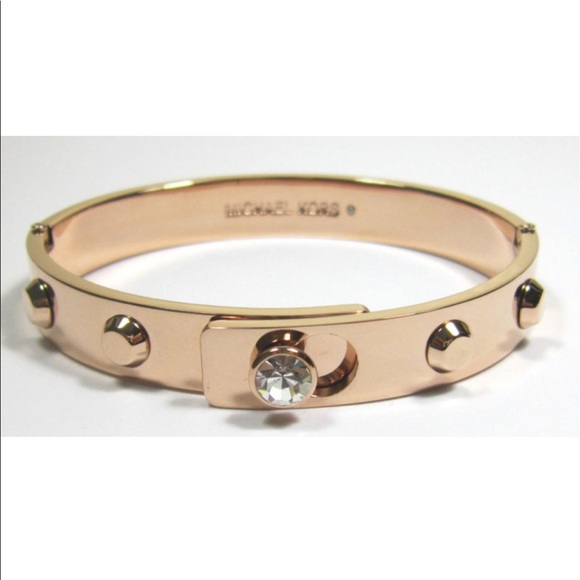 Michael Kors Jewelry - Michael Kors Rose Gold Bangle Bracelet NWT