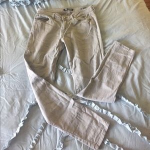 joe fresh light gray jeans, slim fit size 29/size8