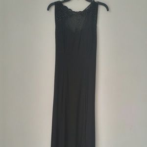 Black Long dress NightWay Size 4