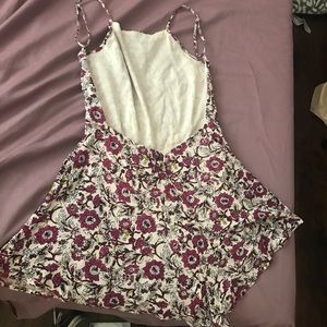 Billabong floral romper