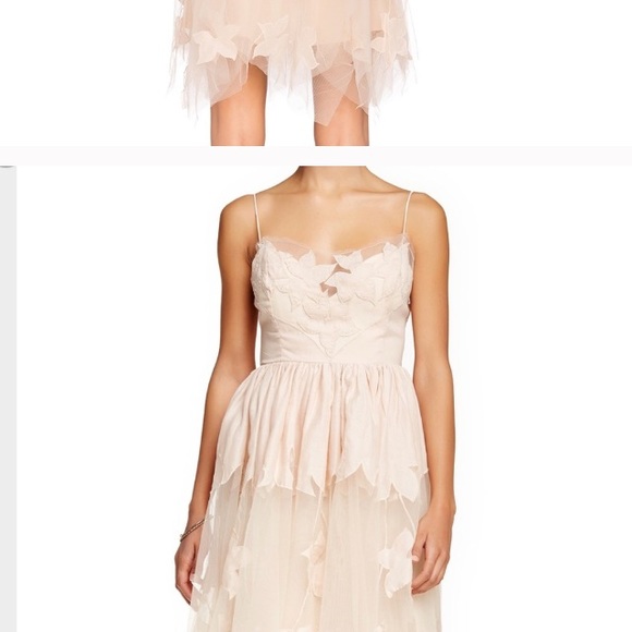Free People Valentine prom party tulle dress Sz 6 - Picture 7 of 7
