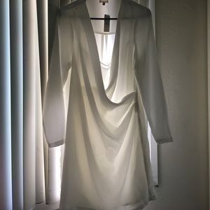 ASOS River Island Wrap Front Shirt Dress