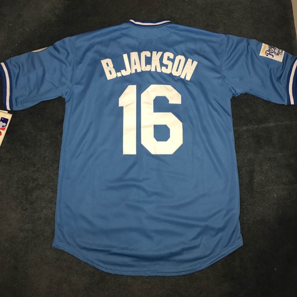 Throwback Bo Jackson Kansas City Royals jersey