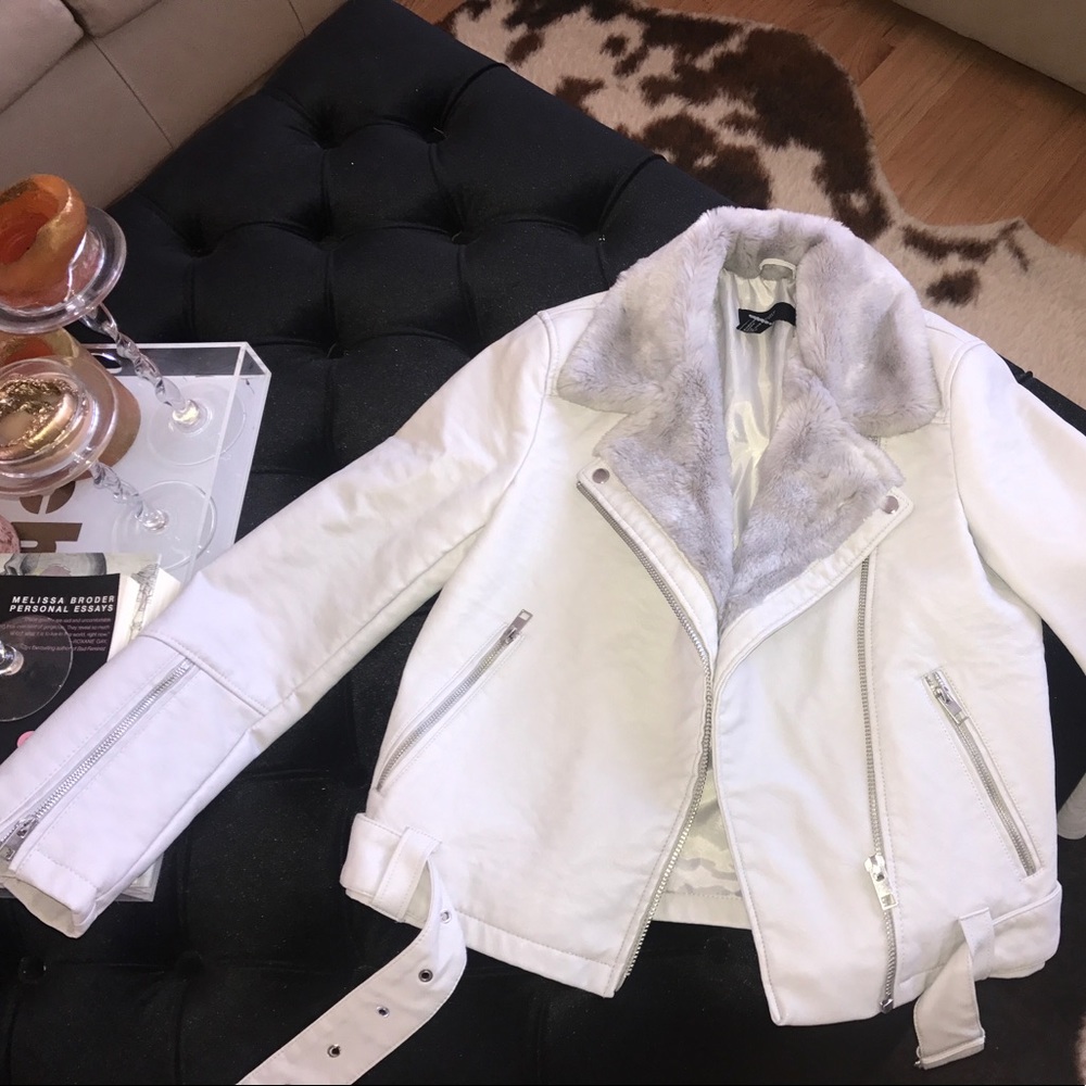 Faux Leather Jacket - image 1