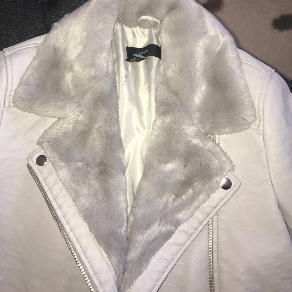 Faux Leather Jacket - image 2