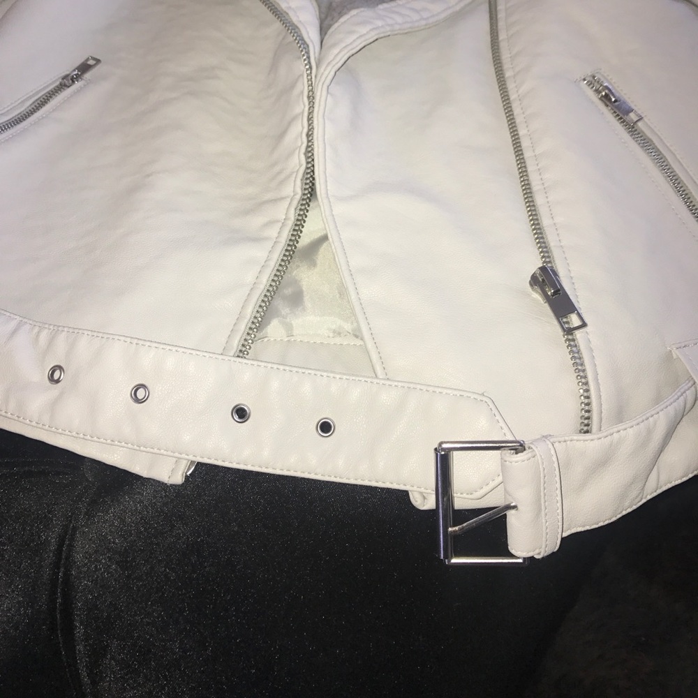 Faux Leather Jacket - image 3