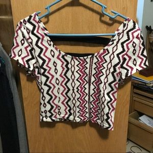 Crop top from Charlotte Russe