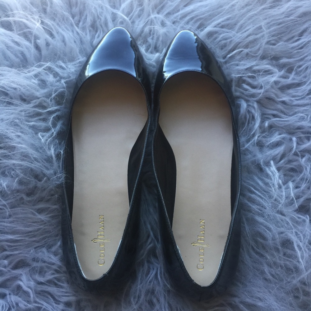 COLE HAAN Patent Leather Flats