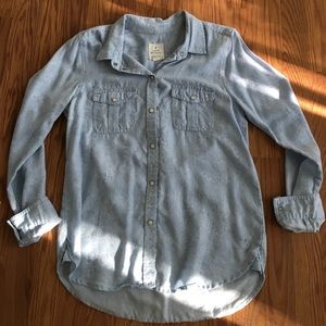 American Eagle Vintage Denim Top