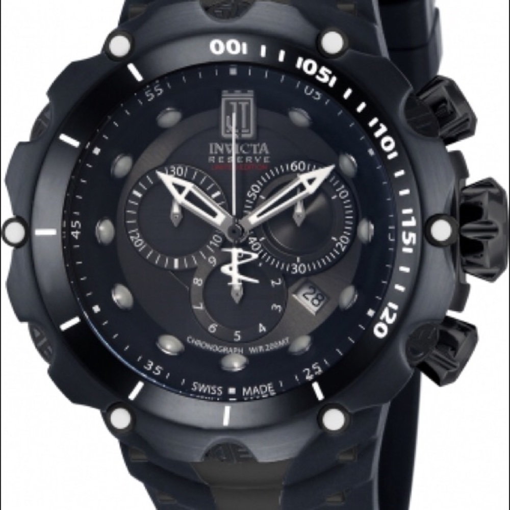 New Invicta Jason Taylor Edition Wrist Watch