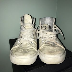 SK8-Hi Slim all white (vintage???)
