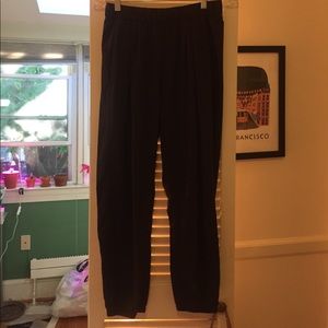 Black lululemon joggers