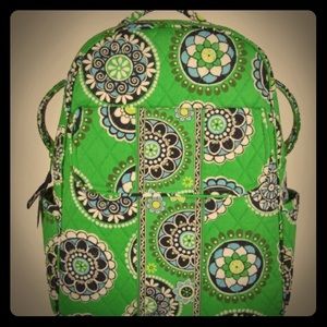 Vera Bradley Cupcakes Green backpack
