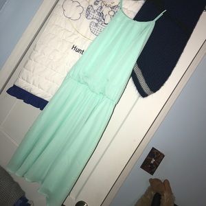 Teal dress