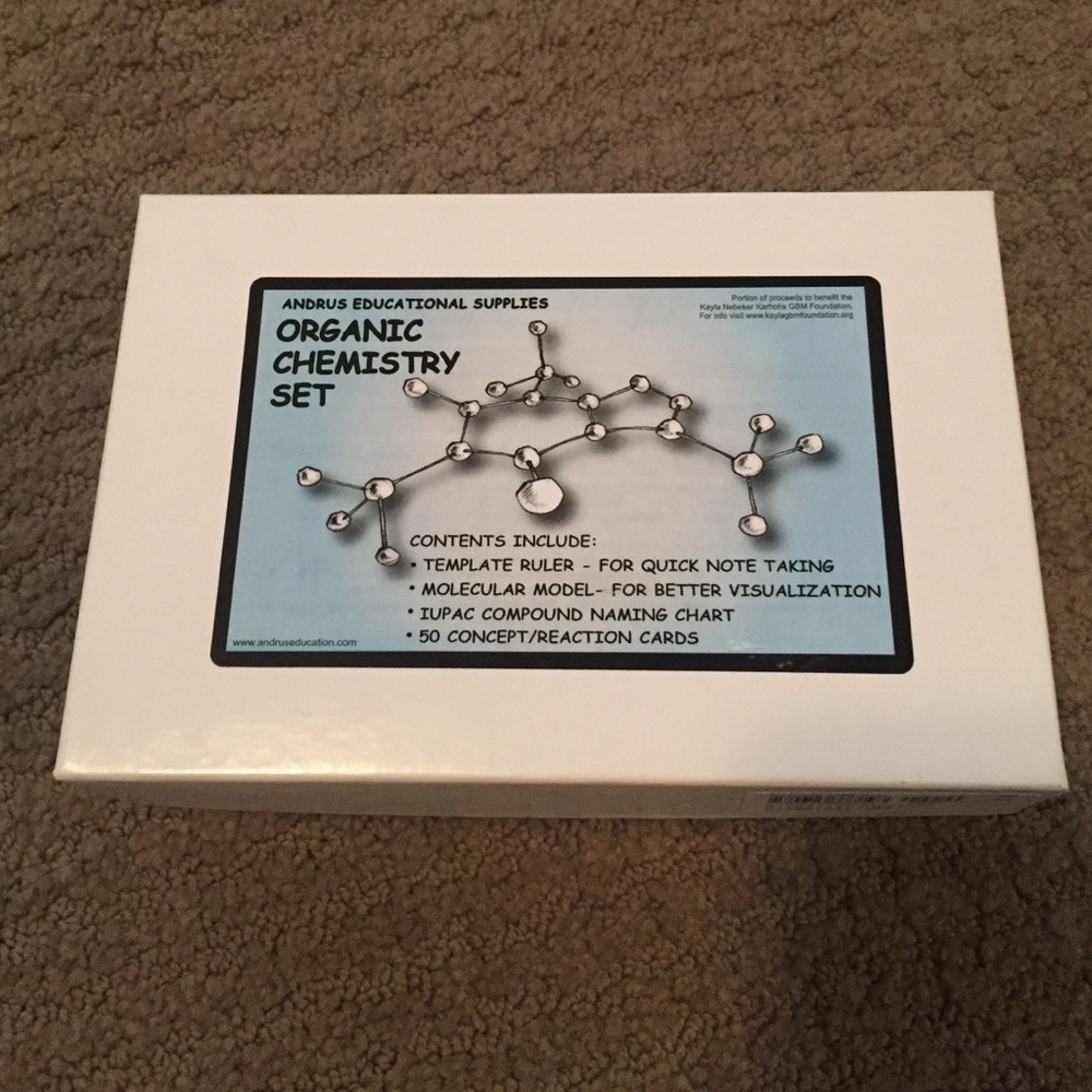 Organic Chemistry Modeling Kit
