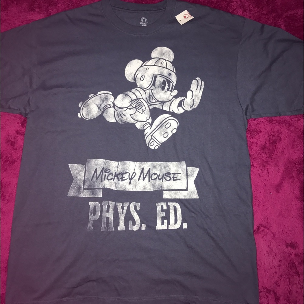 Disneystore football micky mouse xl tshirt