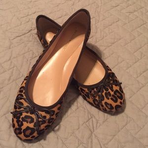 Banana Republic Animal Print Flats