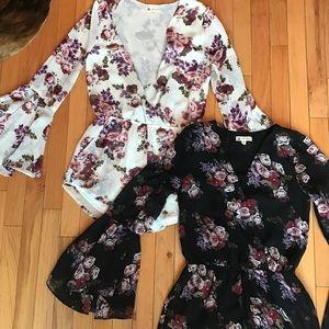 Two for one floral rompers! Perfect for summer