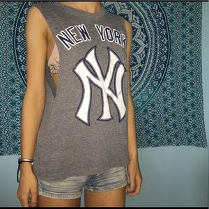 Authentic New York Yankees muscle tee