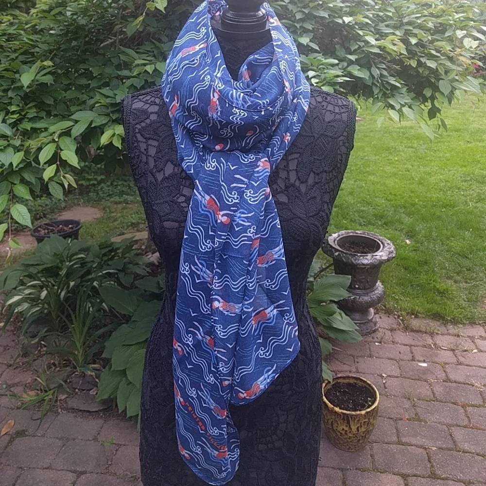 *New Stock* Super Cute Swimmer Scarf
