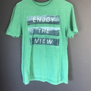Green t shirt